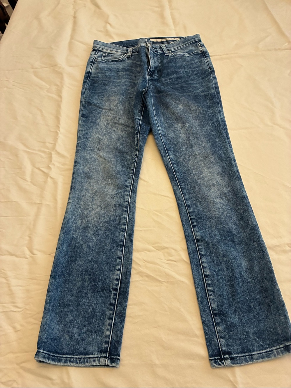 DKNY Women’s Jeans Marbled Acid Wash Skinny Jeans size 4